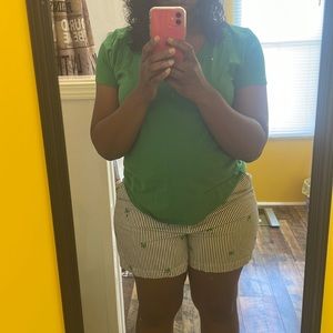 Top and shorts $15 for both or too 5 shorts $10